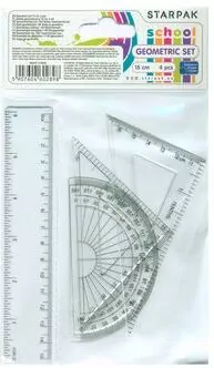 Zestaw geometryczny 15cm. 4 elementy - tantis.pl