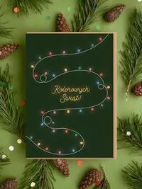 Karnet. Kolorowych Świąt - tantis.pl
