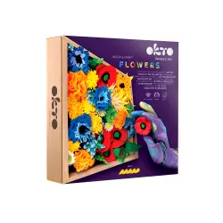 Kwiaty. Wolność. Zestaw kreatywny Wood&Craft