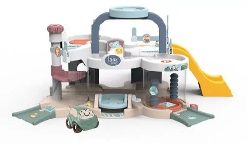 SMOBY. Little Mój Pierwszy Garaż Samochodzik - tantis.pl