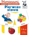 Pierwsze słowa. Montessori. Karty obrazkowe - tantis.pl