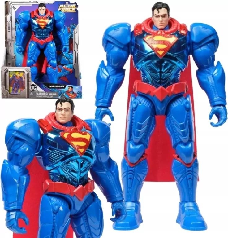 DC Metal Force: Superman 30cm - tantis.pl