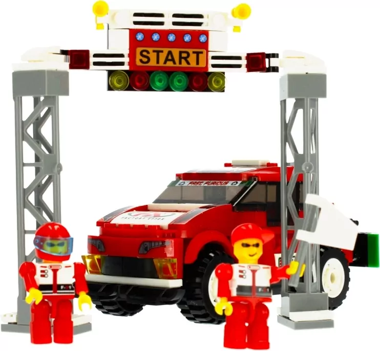 Klocki konstrukcyjne Alleblox Racing Team 255 elementów - tantis.pl