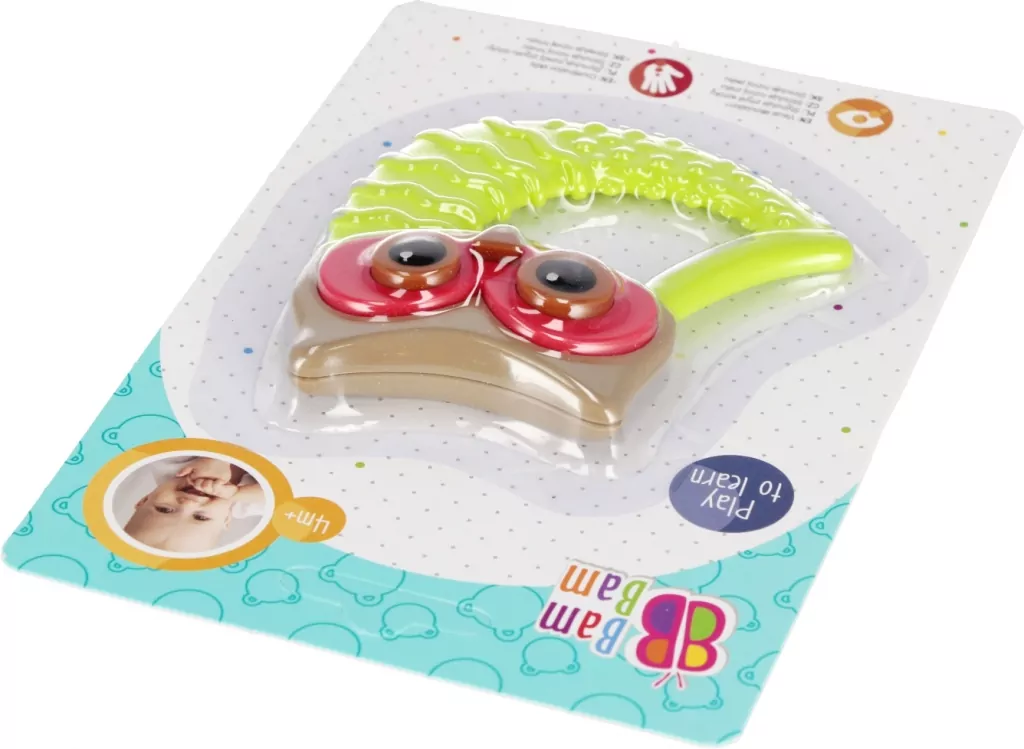 Gryzak dla dzieci sówka mix BAM BAM - tantis.pl