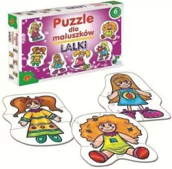 Puzzle dla maluszków. Lalki