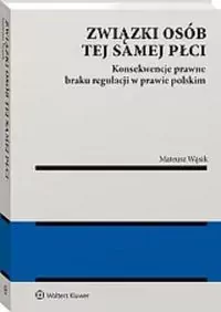 Związki osób tej samej płci. Konsekwencje braku... - tantis.pl
