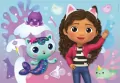 Clementoni. Puzzle 3x48. Super Kolor. Koci Domek Gabi - tantis.pl