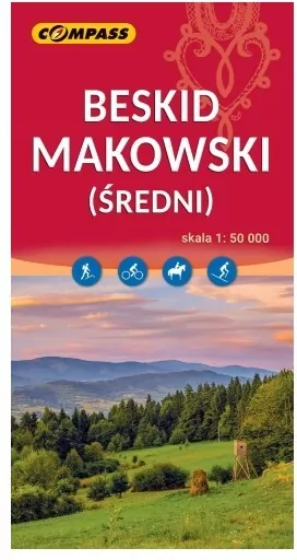 Mapa - Beskid Makowski 1:50 000 - tantis.pl