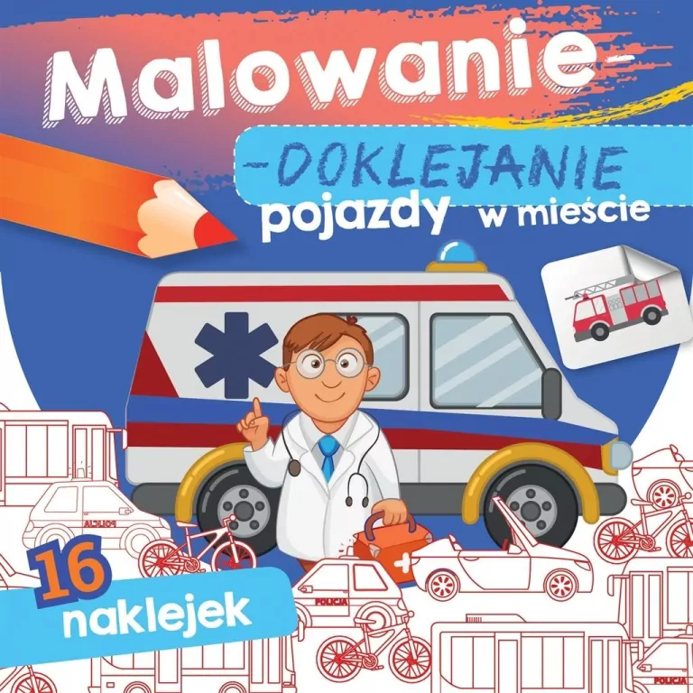 Malowanie-doklejanie. Pojazdy w mieście - tantis.pl