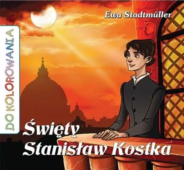 Święty Stanisław Kostka - kolorowanka - tantis.pl