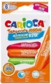 Farby w sztyfcie temperello neon 6kol CARIOCA - tantis.pl