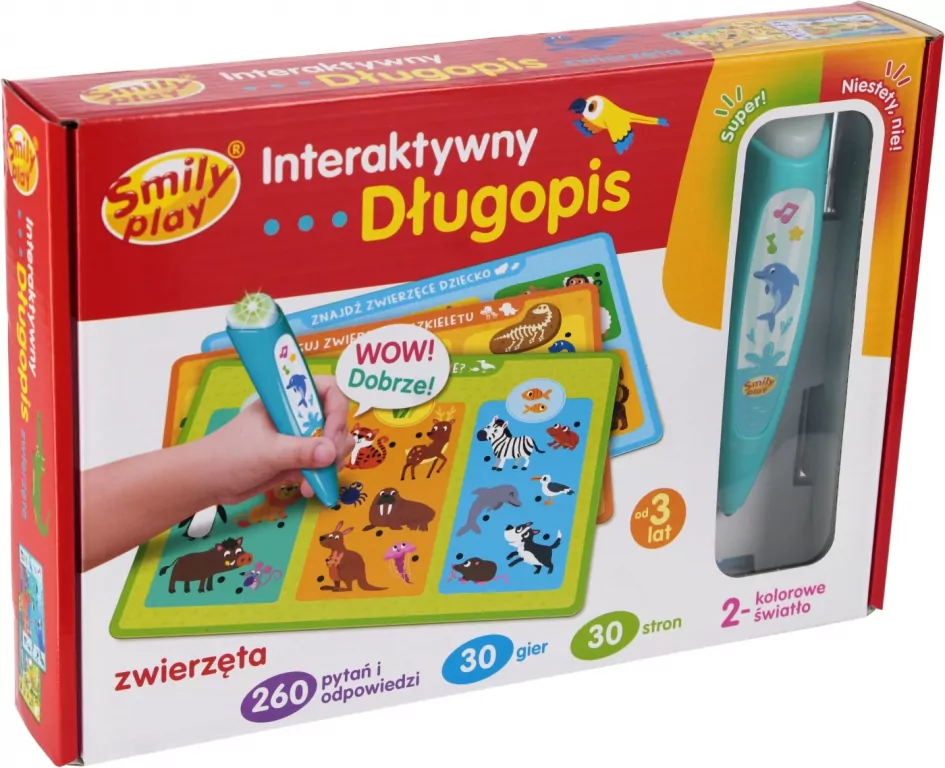 Długopis interaktywny Zwierzęta - tantis.pl