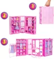 Zestaw: Barbie Szafa Marzeń 3.0 + Lalka - tantis.pl