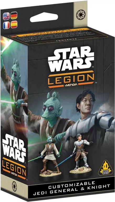 Star Wars Legion 2.0: Customizable Jedi General & Knight - tantis.pl