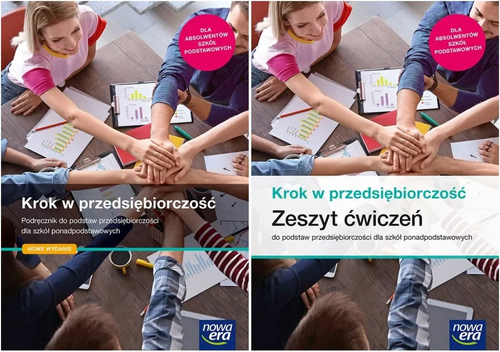 Krok w przedsiębiorczość. Pakiet: Podręcznik / Zeszyt ćwiczeń. Szkoła ponadpodstawowa - tantis.pl