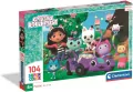 Puzzle 104 Super Color. Gabbys Dollhouse - tantis.pl