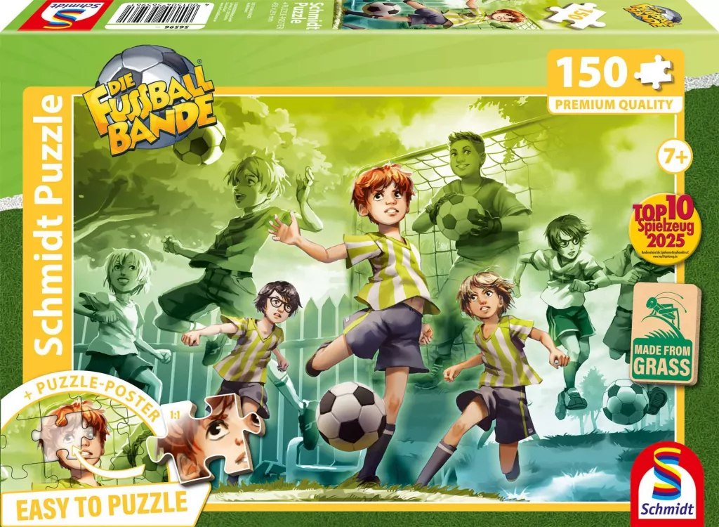 Puzzle 150 Piłkarze Trening z piłką - tantis.pl