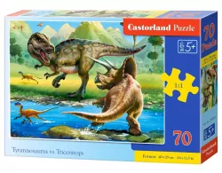 Puzzle 70. Tyrannosaurus vs Triceratops