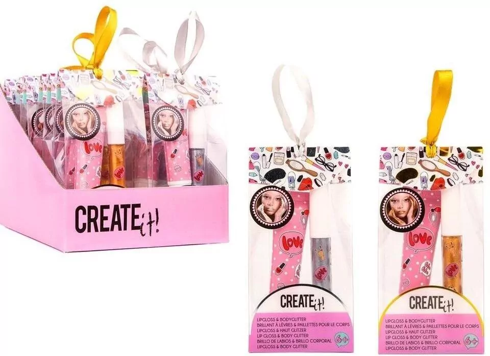 Błyszczyk + brokat do ciała CREATE IT! - tantis.pl