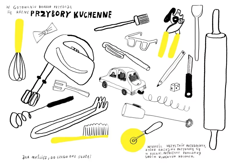 Gotujemy. Aktywnościowa książka o kuchni i gotowaniu - tantis.pl