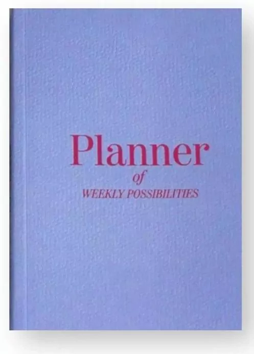 Planer tygodniowy niebieski - tantis.pl