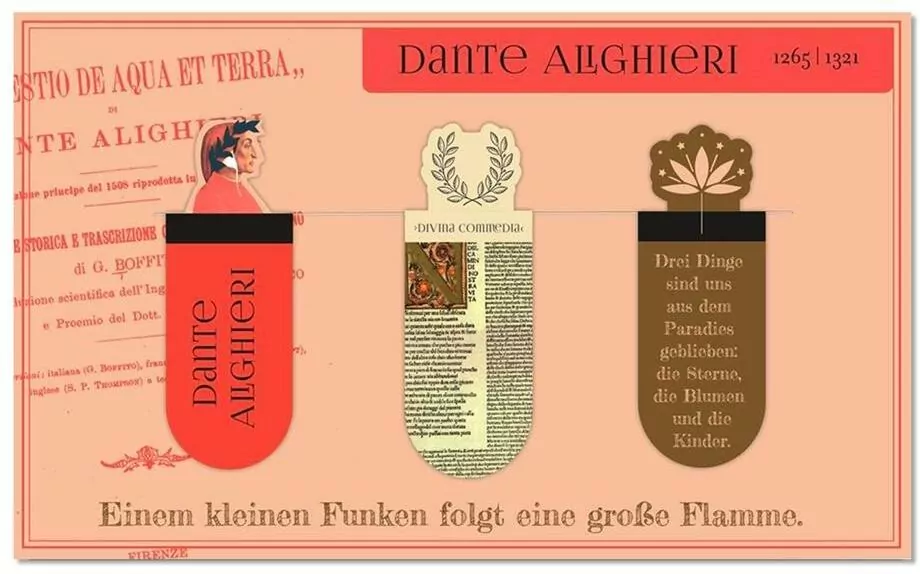 Zakładki magnetyczne - Dante Alighieri - tantis.pl