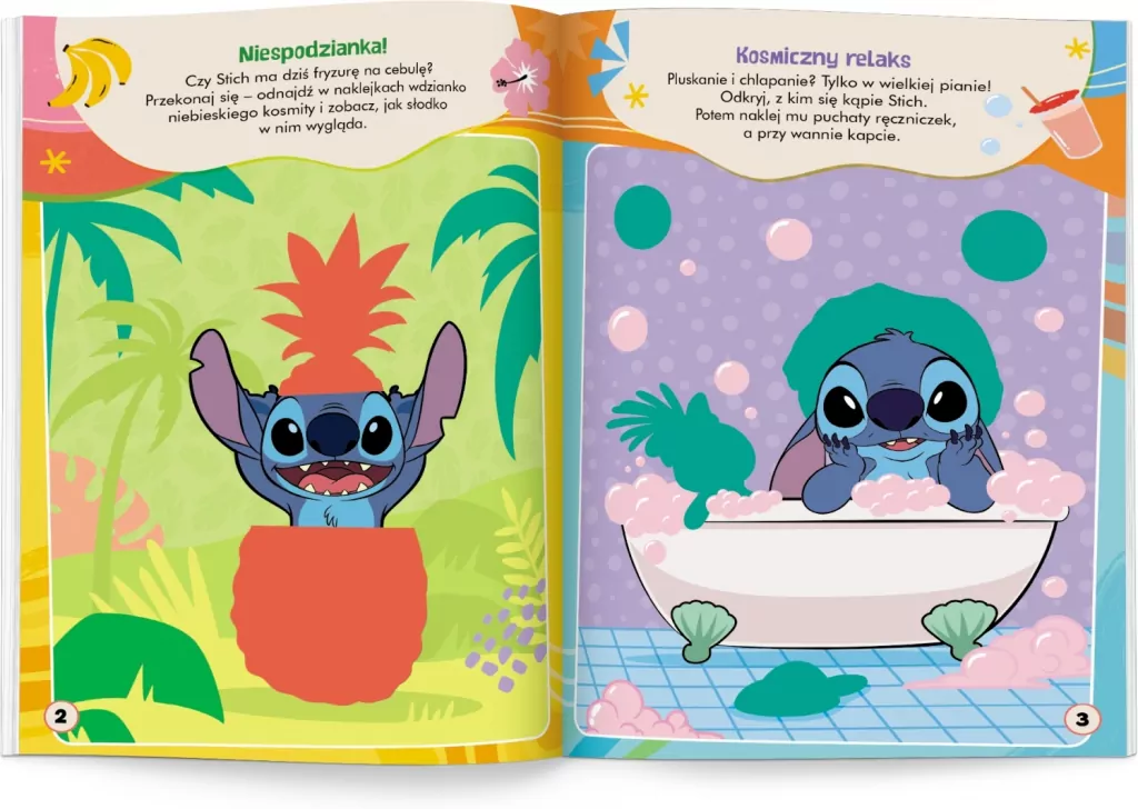 Stich. Brokatowe Ubieranki - tantis.pl