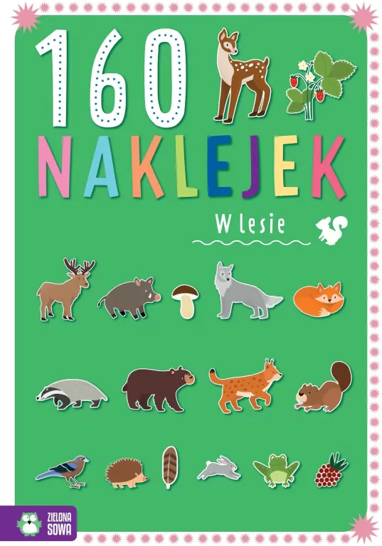 160 naklejek. W lesie - tantis.pl