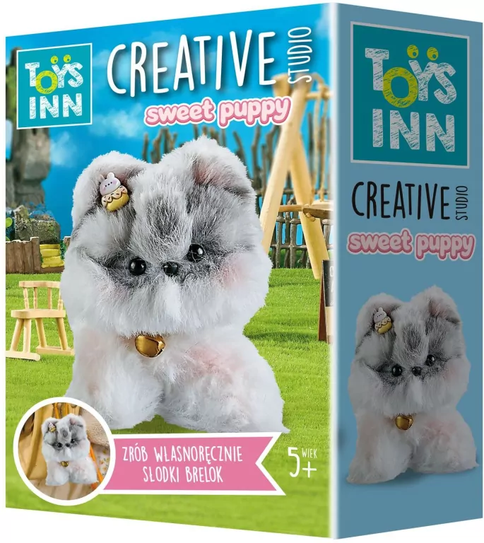 Creative Studio Sweet Puppy - szary kotek STnux - tantis.pl