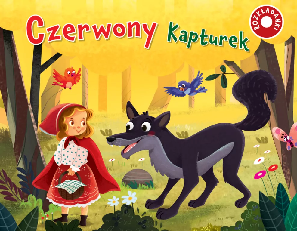 Czerwony Kapturek. Rozkładanki - tantis.pl