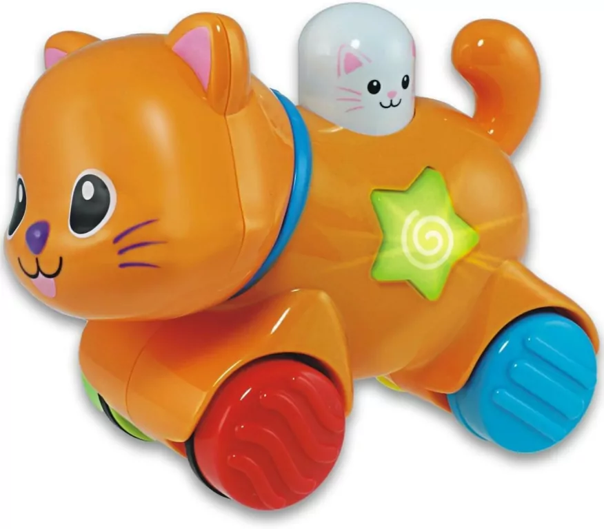 Zwierzaki. Naciśnij i jedź. Kot - tantis.pl