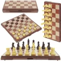 Szachy i warcaby magnetyczne 2w1 - tantis.pl