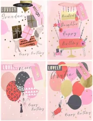 Torba prezentowa Party 18x23x10cm mix STRIGO