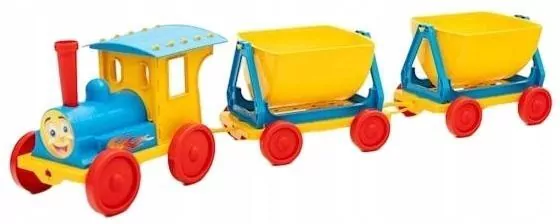 Pociąg z dwoma wagonikami mix - tantis.pl