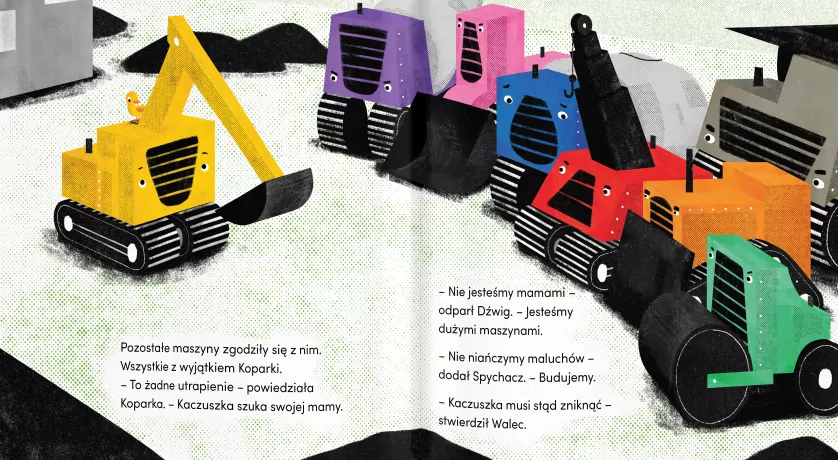 Koparka i kaczuszka - tantis.pl