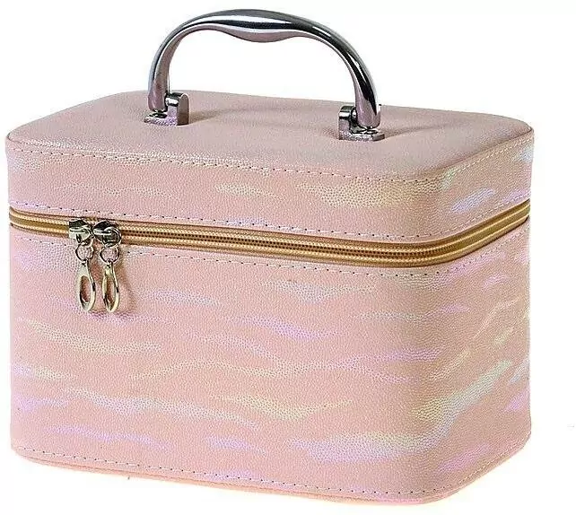 Kuferek M walizka z lusterkiem na zamek 21x14x13cm - tantis.pl