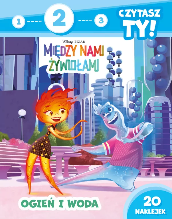 1, 2, 3, czytasz ty! Poziom 2. Ogień i woda - tantis.pl