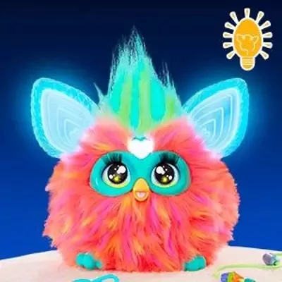 Interaktywna maskotka koralowa. Furby 2.0 - tantis.pl