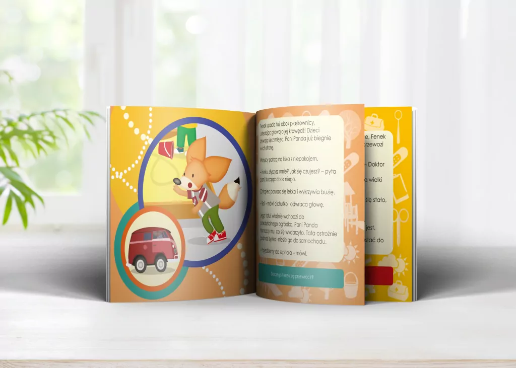 Pobyt w szpitalu. Wydarzenia II. Przygody Fenka - tantis.pl