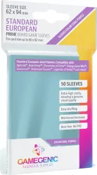 Koszulki na karty European 62x94mm 50 sztuk