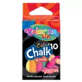 Kreda kolorowa bezpyłowa 10 sztuk - tantis.pl