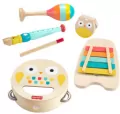 Fisher Price Drewniane instrumenty 6el - tantis.pl