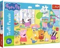Puzzle 24 Maxi Piękna Peppa TREFL - tantis.pl