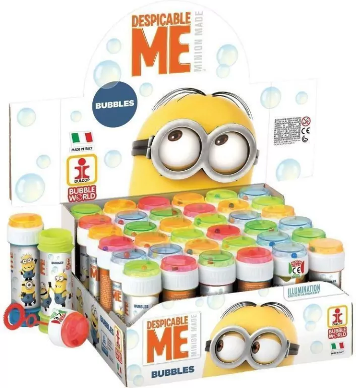 Bańki mydlane 60 ml. Minionki - tantis.pl