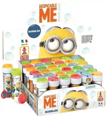 Bańki mydlane 60 ml. Minionki
