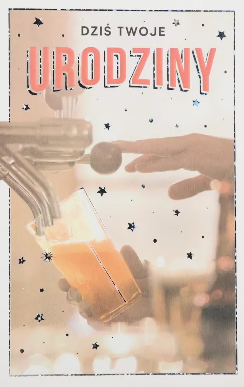 Karnet B6 Urodziny męskie - tantis.pl