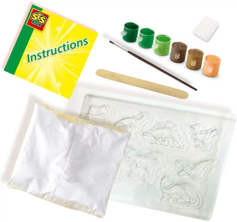 Odlewy gipsowe. Świat dinozaurów - tantis.pl