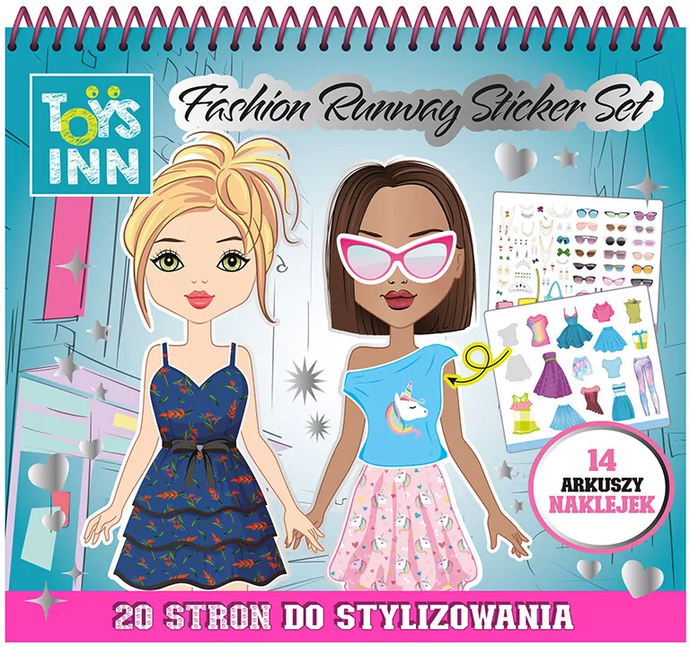 Fashion runaway sticker set STnux - tantis.pl