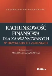 Rachunkowość finansowa dla zaawansowanych