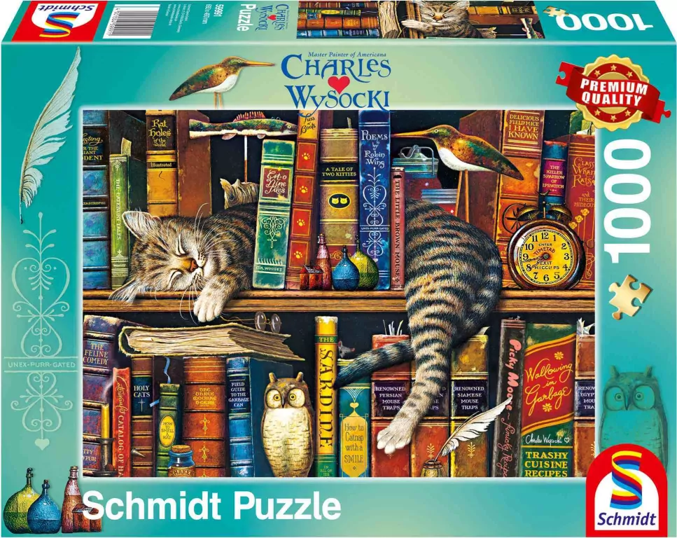 Puzzle 1000 Fryderyk - Pisarz G3 - tantis.pl